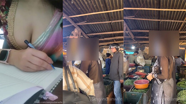 SexyIndianWife Dare In Crowded – Veg Market Room Sex Viral Watch