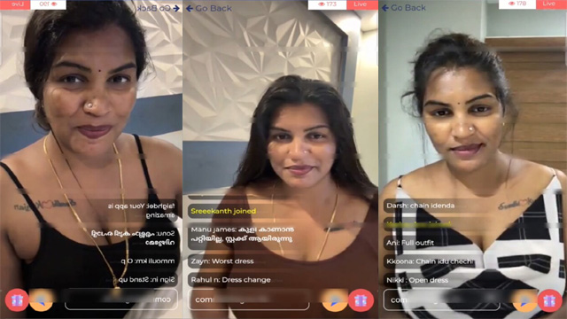 Mallu Makeup Artist Reshma – Premium Live Showing Video Watch Now
