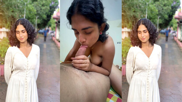Beautiful Mallu GF Sucking Dick – Desi XXX Video