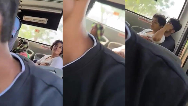 Indian College Girl Boobs Pressing – Having Sex Government Bus Video