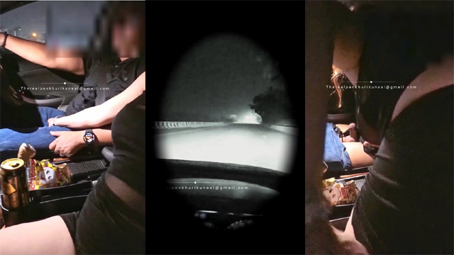 Pankhuri Sex Kunal Fucked In Running Car Video