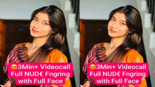 Cute Desi GF Viral Snapchat – Videocall Full Nude Fingering Video HD