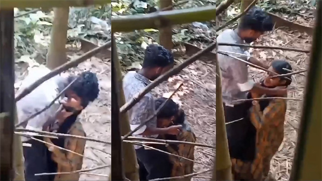 Indian School Girl Outdoor Blowjob – Recorded Secretly Porn Video