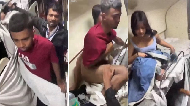 Chalti Train Me Ladka Ladki ki chudai pakdi gai