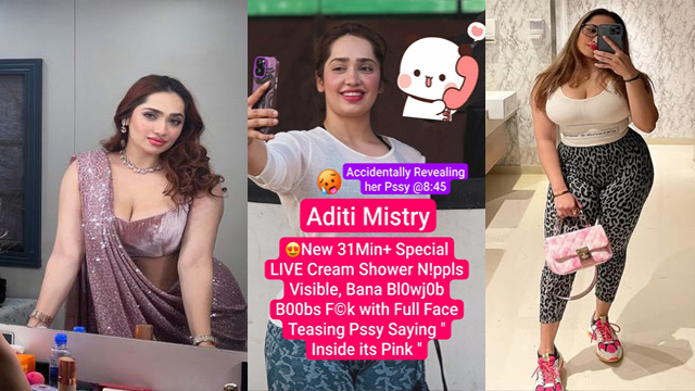 Aditi Mistry Banana BJ Fuck – Accidentally Revealing Viral Free Porn