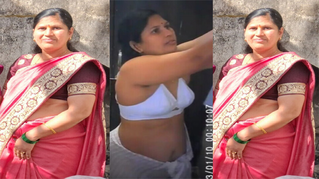 Mallu Aunty Dusky Boobs Show & Chudai Viral
